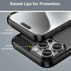 iPhone 16 Pro - Carbon Case Hülle, stoßfest