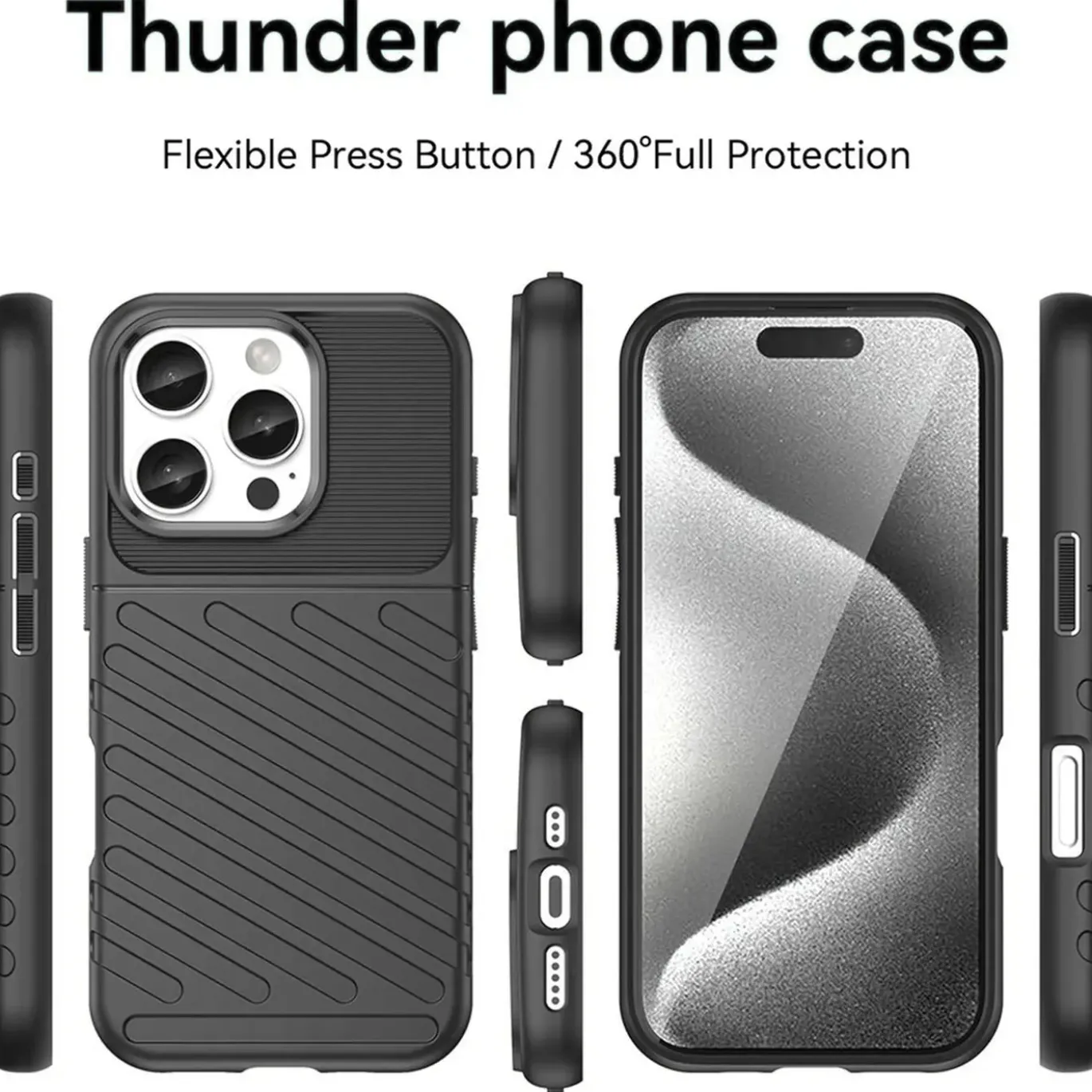 iPhone 16 Pro - Elegante Hülle stoßfest & stylisch