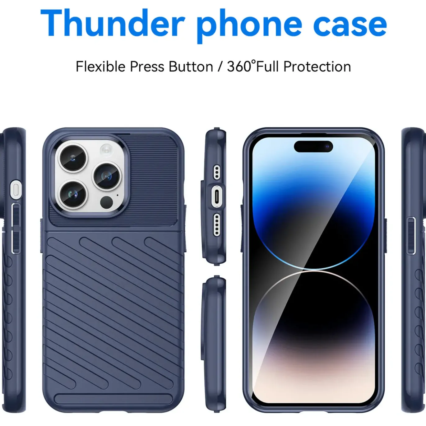 iPhone 14 Pro - Elegante Hülle stoßfest & stylisch