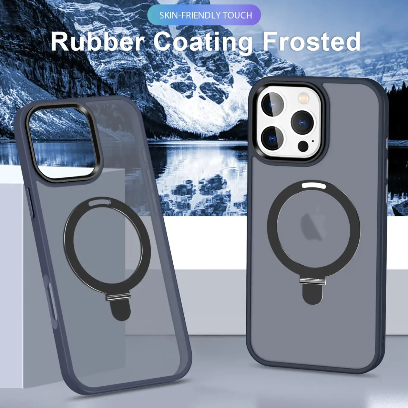 iPhone 16 Pro - Farbige MagSafe Hülle mit Ring