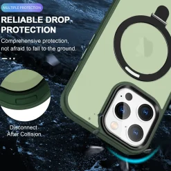 iPhone 16 Pro - Farbige MagSafe Hülle mit Ring