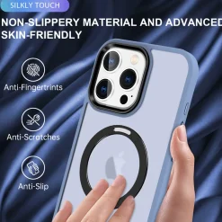 iPhone 16 Pro - Farbige MagSafe Hülle mit Ring