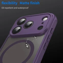 iPhone 17 Pro - Farbige MagSafe Hülle mit Kameraschutz