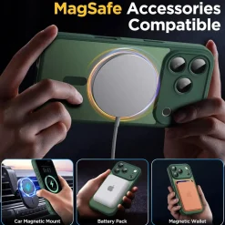 iPhone 17 Pro - Farbige MagSafe Hülle mit Kameraschutz