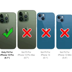 iPhone 13 Pro - Farbige MagSafe Hülle mit Kameraschutz