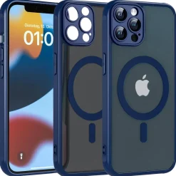 iPhone 12 Pro - Farbige MagSafe Hülle mit Kameraschutz
