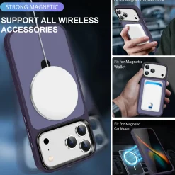 iPhone 17 Pro - Farbige MagSafe Hülle mit Ring