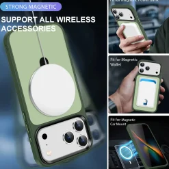 iPhone 17 Pro - Farbige MagSafe Hülle mit Ring