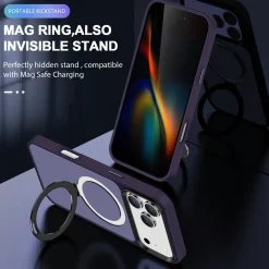 iPhone 17 Pro - Farbige MagSafe Hülle mit Ring