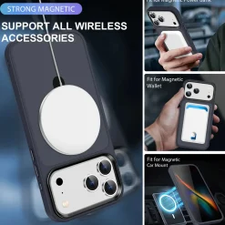 iPhone 17 Pro - Farbige MagSafe Hülle mit Ring