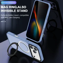 iPhone 17 Pro - Farbige MagSafe Hülle mit Ring