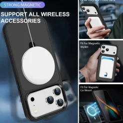 iPhone 17 Pro - Farbige MagSafe Hülle mit Ring