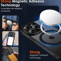 iPhone 12 Pro - Farbige MagSafe Hülle mit Kameraschutz