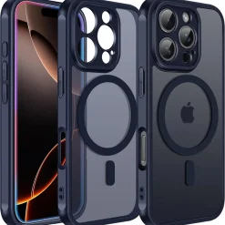 iPhone 16 Pro - Farbige MagSafe Hülle mit Kameraschutz