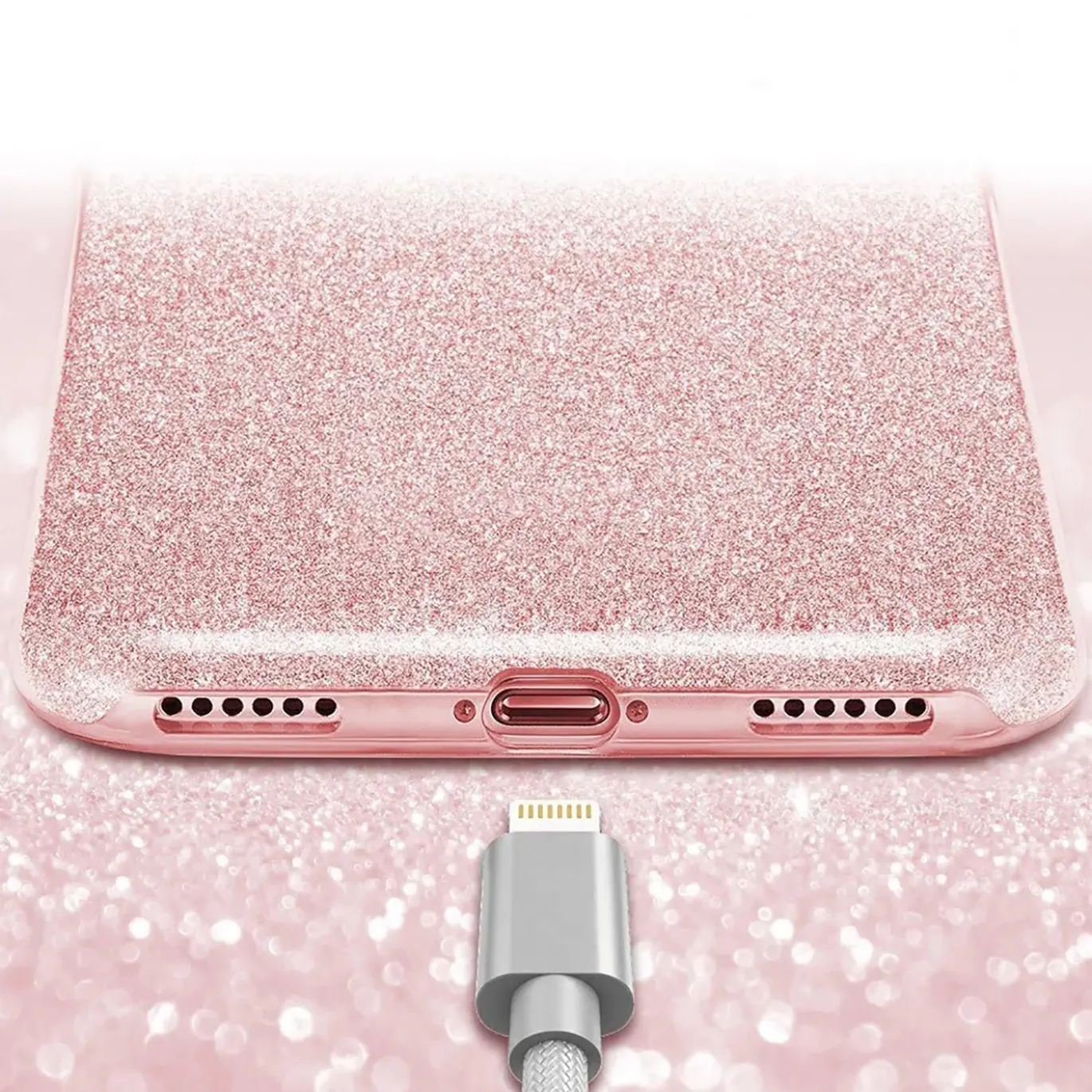 iPhone 14 Pro - Glitzer TPU Hülle