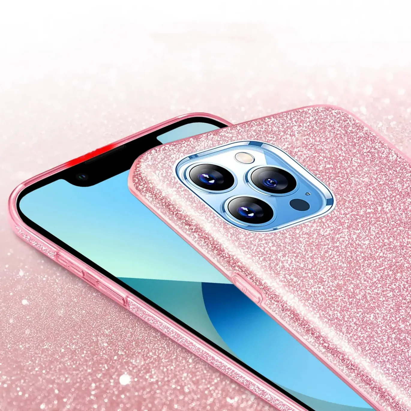 iPhone 14 Pro - Glitzer TPU Hülle