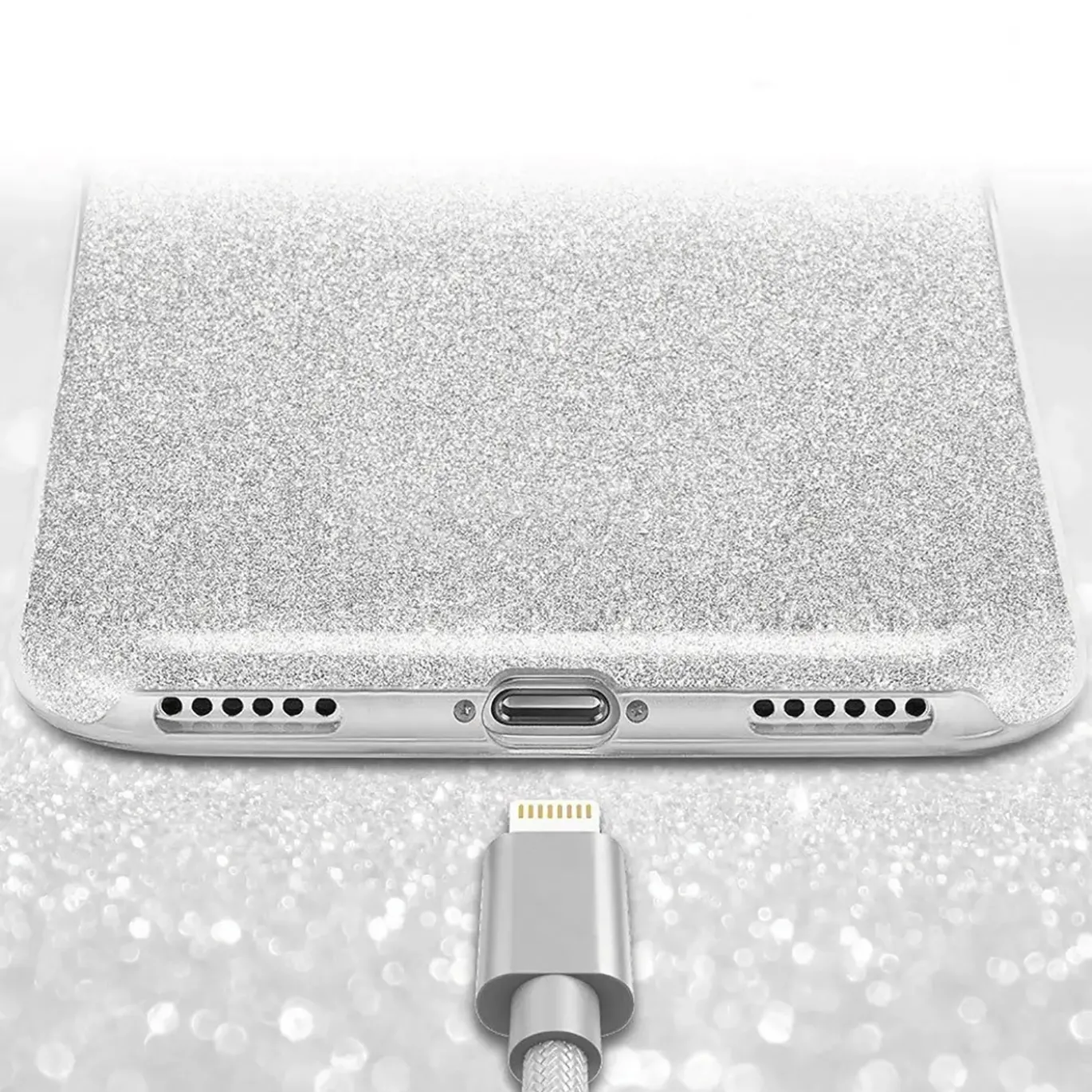 iPhone 14 Pro - Glitzer TPU Hülle
