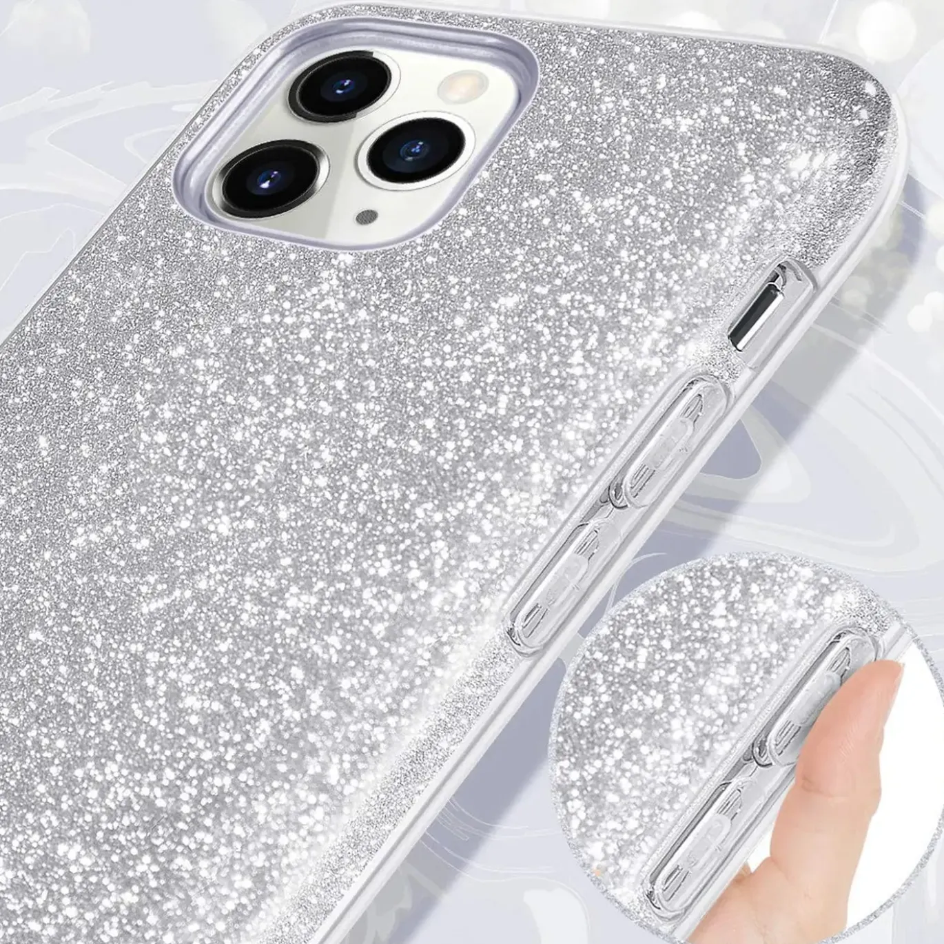 iPhone 11 Pro - Glitzer TPU Hülle