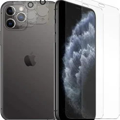 iPhone 11 Pro - 9H Displayschutzfolie 2x Display & Kamera