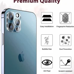 iPhone 12 Pro - Kameraschutz aus gehärtetem Glas