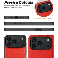 iPhone 17 Pro - Klapphülle mit Kartenfächern & MagSafe-Kompatibilität