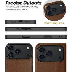 iPhone 17 Pro - Klapphülle mit Kartenfächern & MagSafe-Kompatibilität