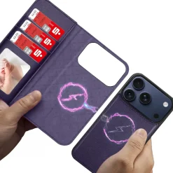 iPhone 17 Pro - Klapphülle mit Kartenfächern & MagSafe-Kompatibilität