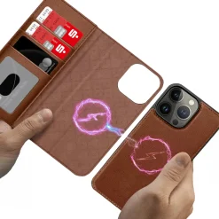 iPhone 13 Pro - Klapphülle mit Kartenfächern & MagSafe-Kompatibilität