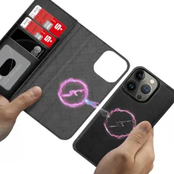 iPhone 13 Pro - Klapphülle mit Kartenfächern & MagSafe-Kompatibilität
