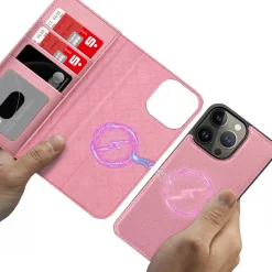 iPhone 13 Pro - Klapphülle mit Kartenfächern & MagSafe-Kompatibilität