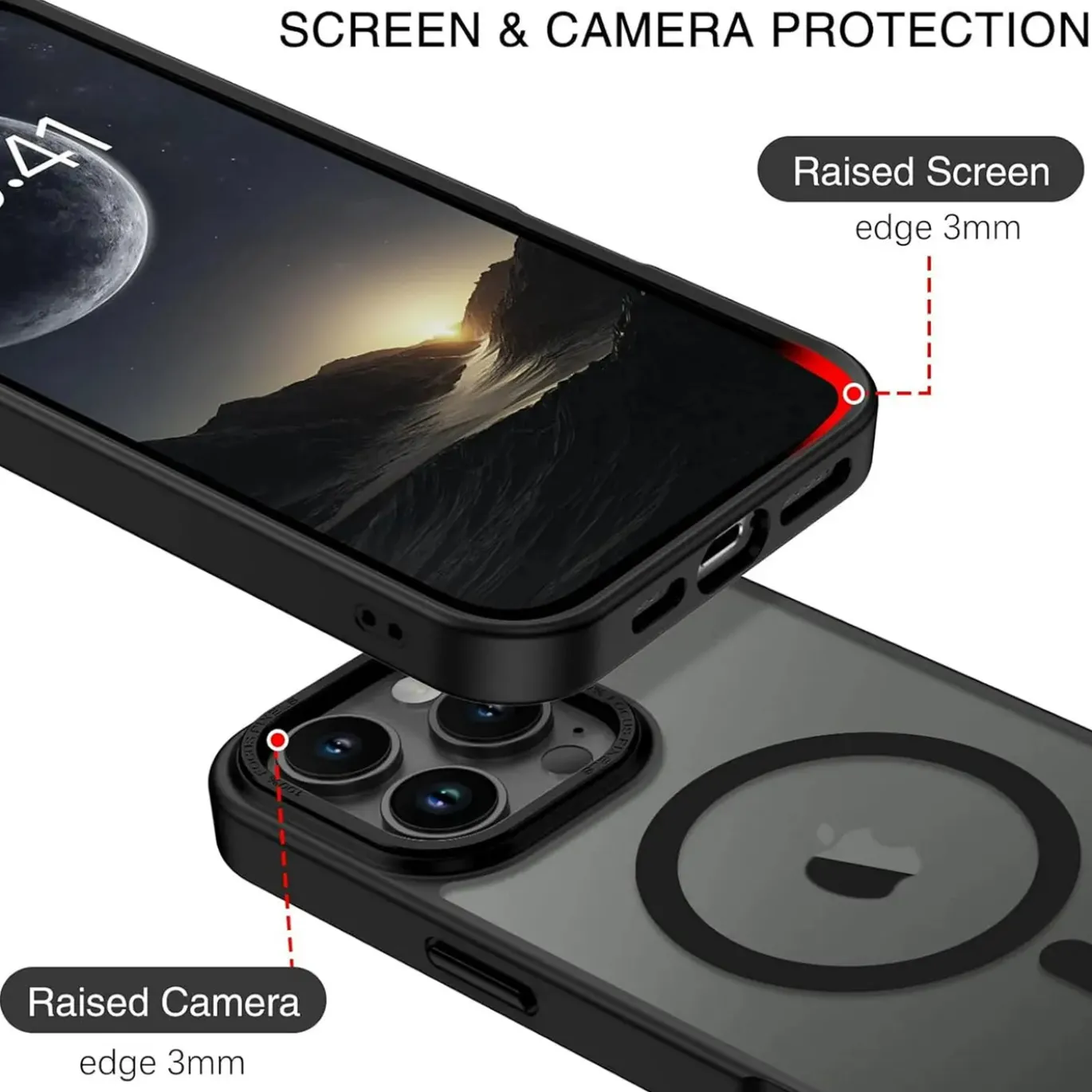 iPhone 16 Pro - MagSafe Hülle mit Kameraschutz