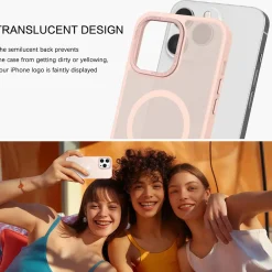 iPhone 15 Pro - MagSafe Hülle mit Kameraschutz