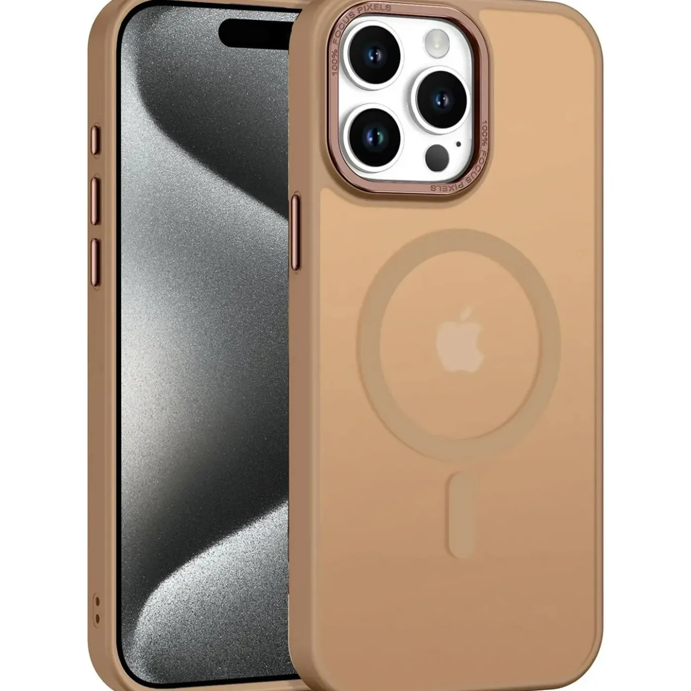 iPhone 15 Pro - MagSafe Hülle mit Kameraschutz