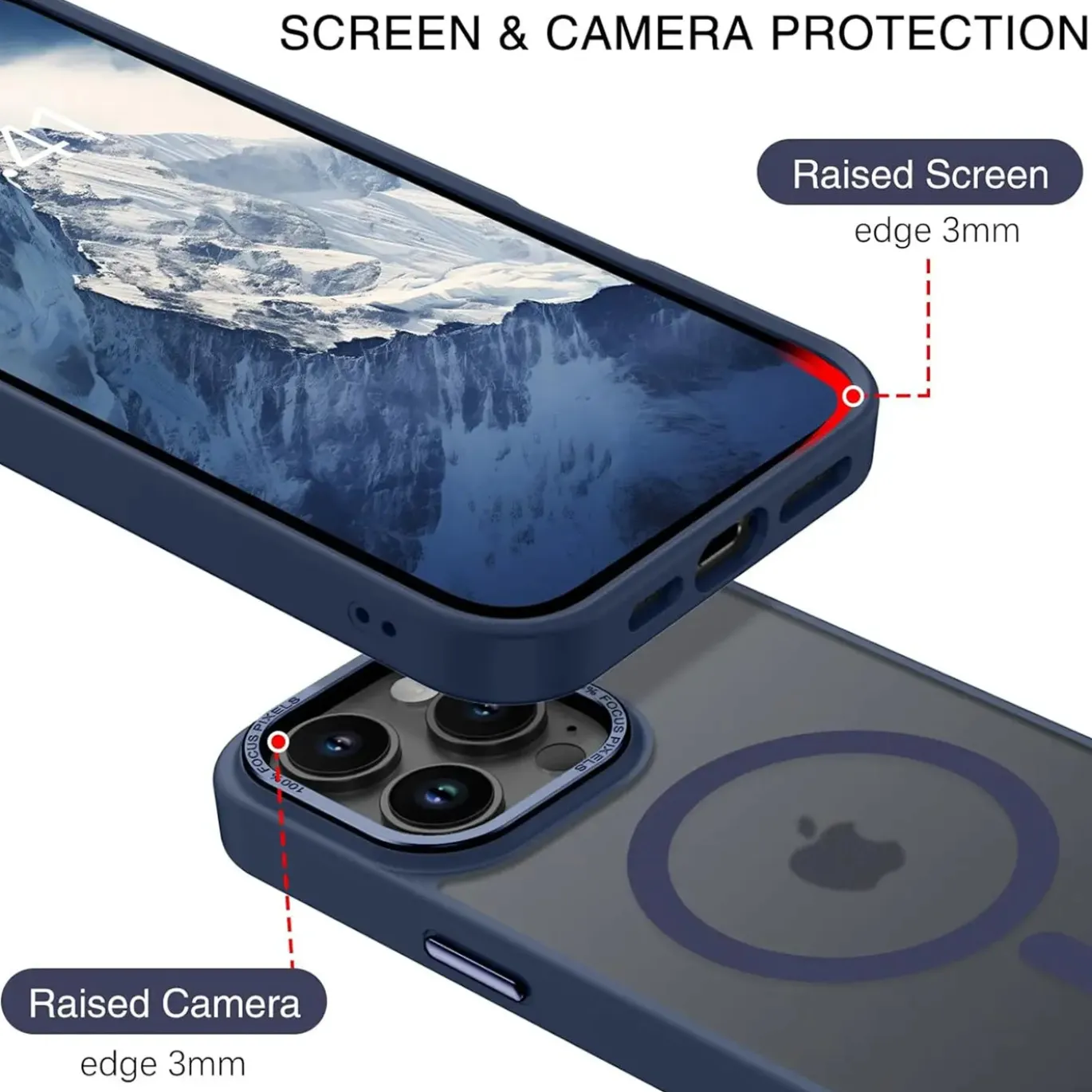 iPhone 13 Pro - MagSafe Hülle mit Kameraschutz