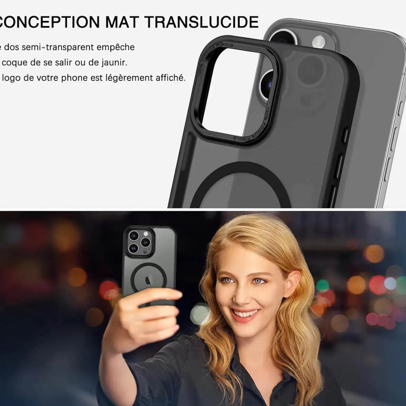 iPhone 13 Pro - MagSafe Hülle mit Kameraschutz