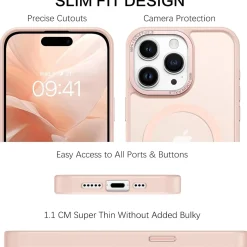 iPhone 16 Pro - MagSafe Hülle mit Kameraschutz