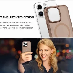 iPhone 16 Pro - MagSafe Hülle mit Kameraschutz
