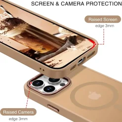 iPhone 14 Pro - MagSafe Hülle mit Kameraschutz
