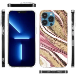 iPhone 11 Pro - Marmor & Sand Design Hülle