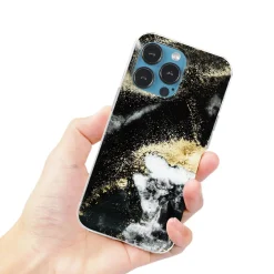 iPhone 13 Pro - Marmor & Sand Design Hülle