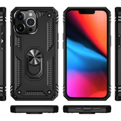 iPhone 13 Pro - Outdoor Hardcase mit Ringhalter