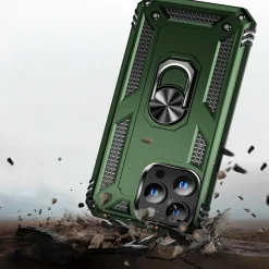 iPhone 15 Pro - Outdoor Hardcase mit Ringhalter