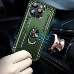 iPhone 15 Pro - Outdoor Hardcase mit Ringhalter