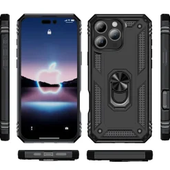 iPhone 16 Pro - Outdoor Hardcase mit Ringhalter