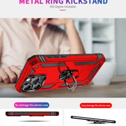 iPhone 16 Pro - Outdoor Hardcase mit Ringhalter