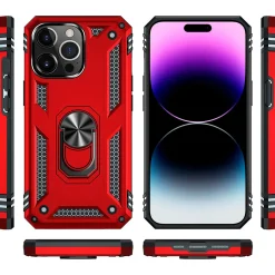 iPhone 14 Pro - Outdoor Hardcase mit Ringhalter