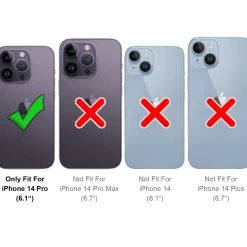 iPhone 14 Pro - Outdoor Hülle 2-teiliges Schutzcase