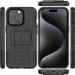 iPhone 15 Pro - Outdoor Hülle 2-teiliges Schutzcase