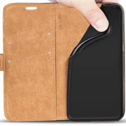 iPhone 11 Pro - Retro Klapphülle mit Karten- & Geldfach