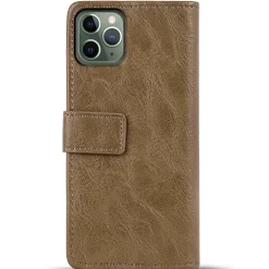 iPhone 11 Pro - Retro Klapphülle mit Karten- & Geldfach